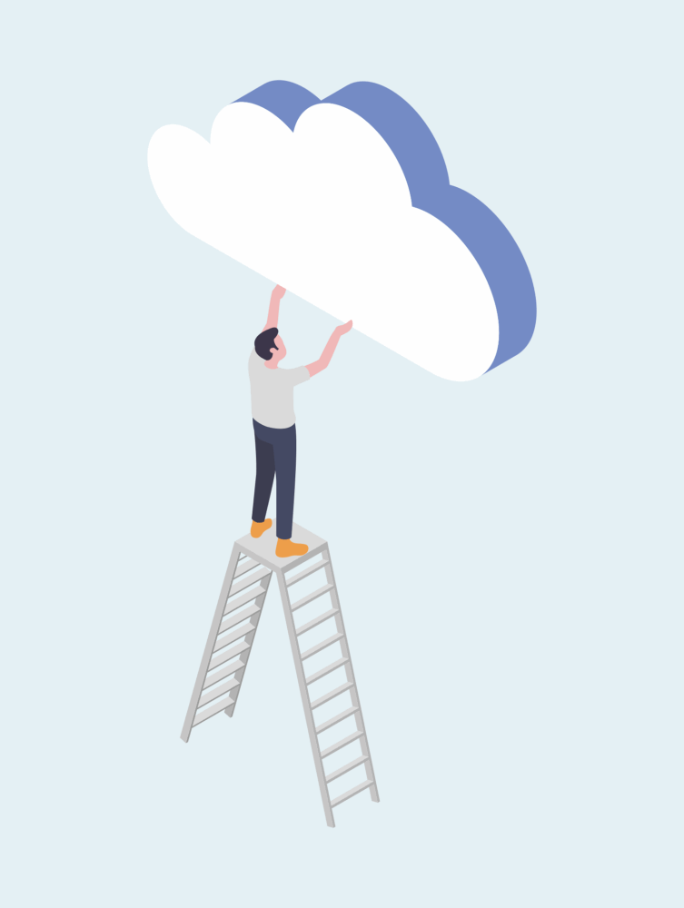 cloud-builder-step-ladder